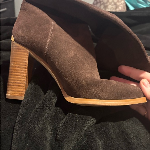 Michael Kors Regina Brown Suede Over-the-Knee Boots - Picture 6 of 9